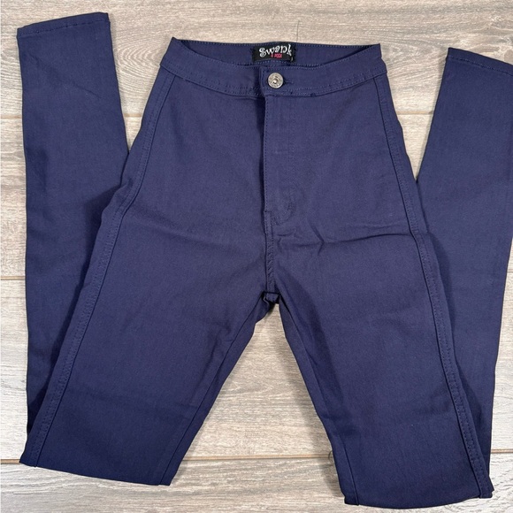 Swank A Posh pants. Light grey, royal blue, navy blue, burnt orange and khaki. - Picture 6 of 6